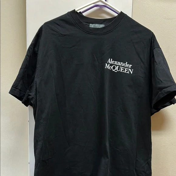 Alexander McQueen Black Short Sleeve Tee medium - Picture 2 of 4